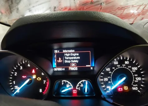 2018 Ford Escape Se z USA, uszkodzony, nr VIN 1FMCU0GD2JUA08620